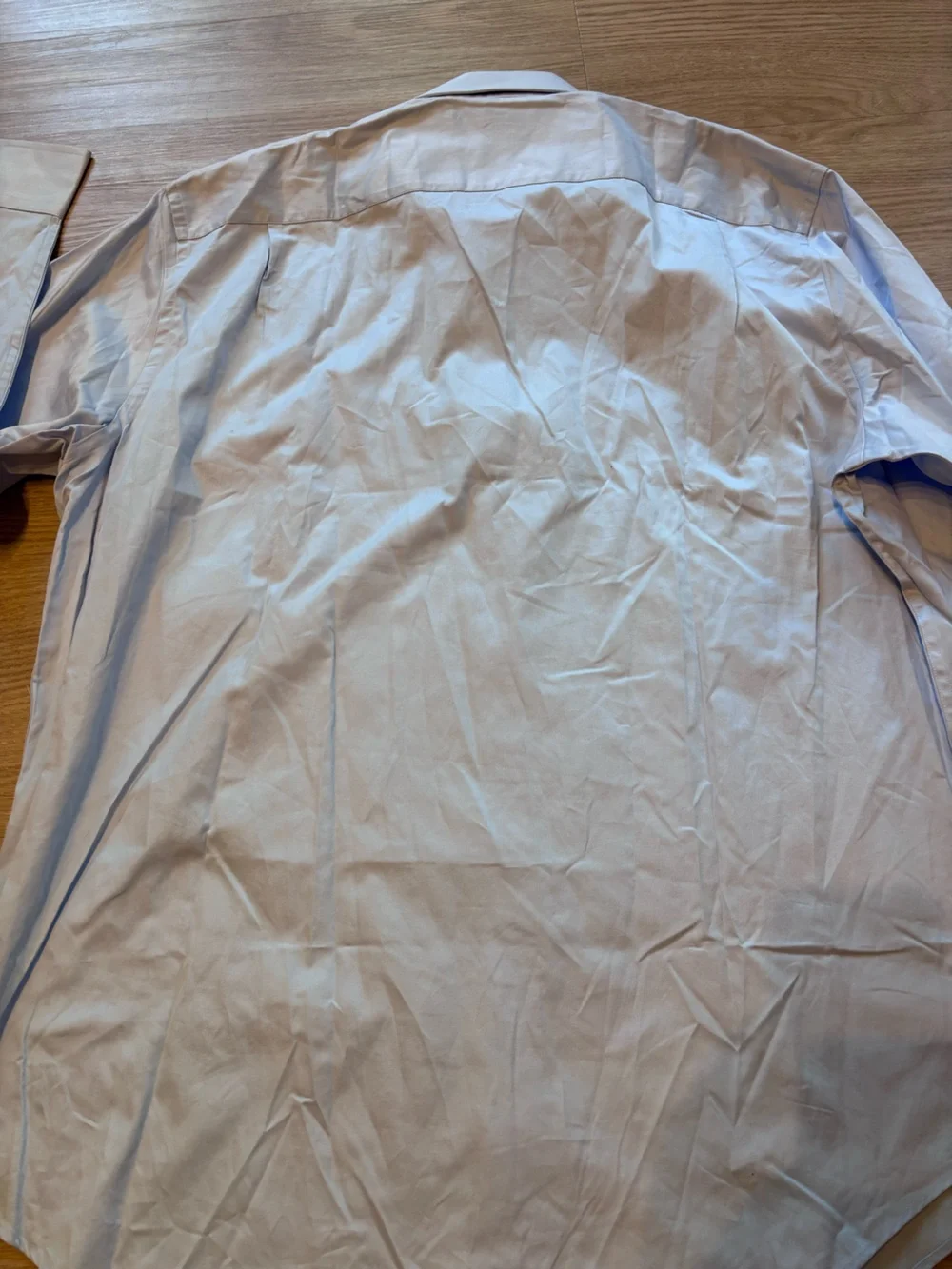 NWT Banana Republic Men’s XL (17-17.5) Button Down Dress Shirt Light Blue Office